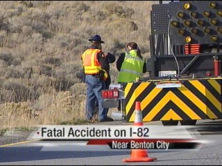 accident car benton fatal washington city reports update near auto wa patrol investigating troopers state kndu