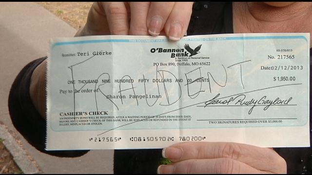 Woman Receives Fake Check From Craigslist Buyer - NBC.