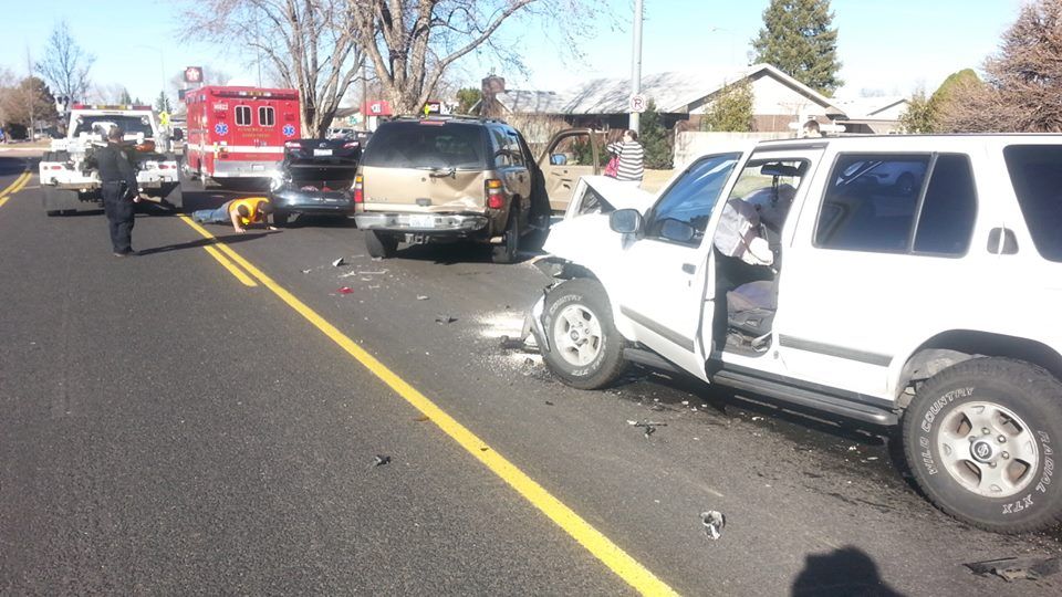 Three Car Accident in Kennewick NBC Right Now/KNDO/KNDU TriCities