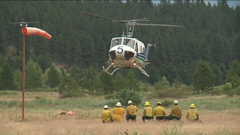 Seasonal Wildfire Training Takes Firefighters Up In The Air Nbc Right