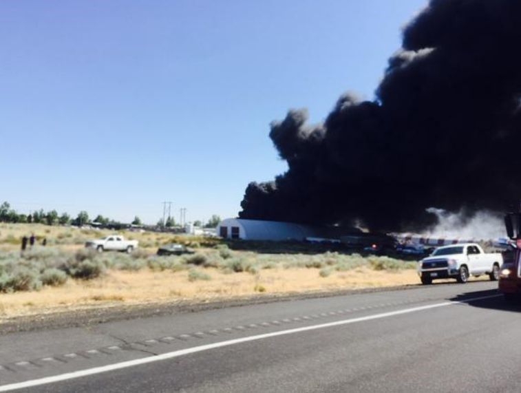 Inland Tarp Fire in Moses Lake Ruled Accidental, Started By Empl NBC